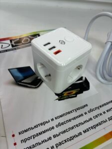 Read more about the article Умная розетка Digma DiPlug Cube 1 EU Wi-Fi белый.